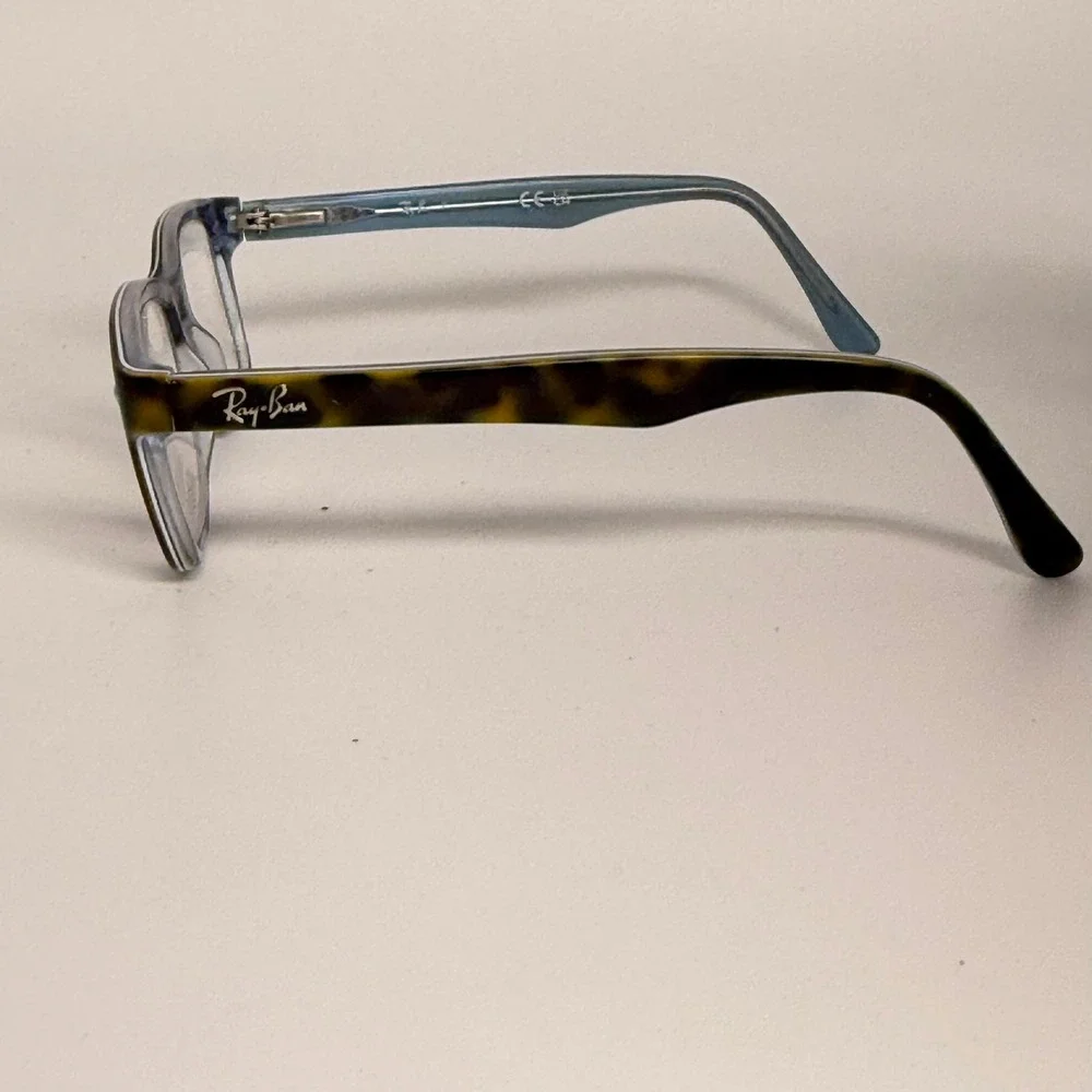Ray-Ban RB 1531 3701 Tortoise Blue Junior Eyeglasses Frames 48-16-130